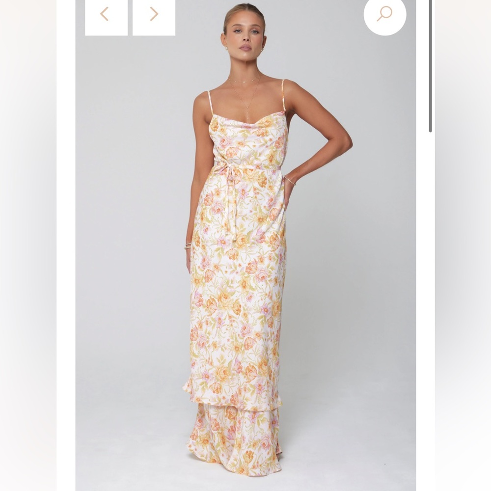 RESA MARISOL DRESS IN GARDENIA